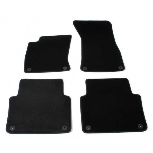 Automatten op maat - zwart velours - Audi A8 D3 2002-2010
