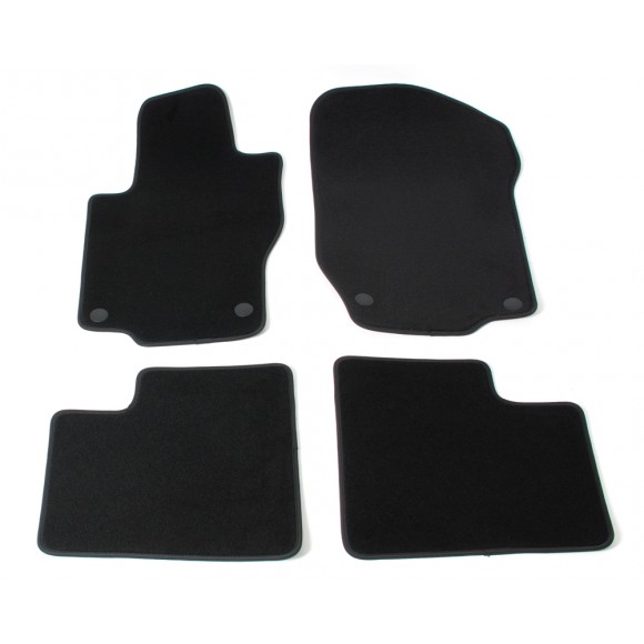 Automatten op maat - zwart velours - Mercedes ML W164 2005-2011