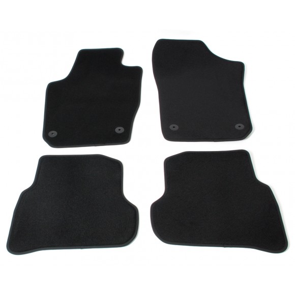 Velours automatten op maat VW Polo 6R 6C 2009 2018