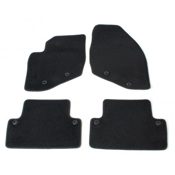 Automatten op maat - zwart velours - Volvo V60 2000-2009