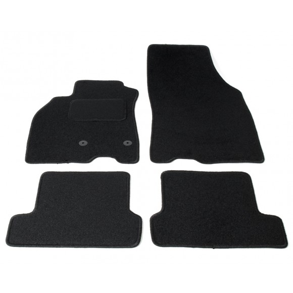 Automatten op maat - zwart stof - Renault Megane 3 2008-2015