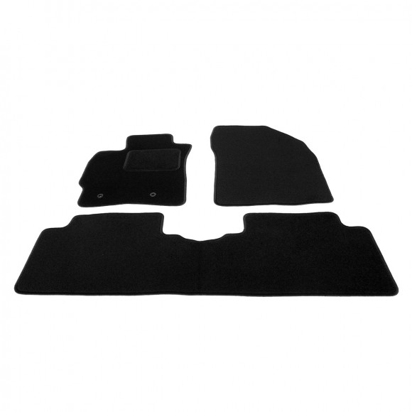 Automatten op maat - Toyota Corolla 2006-2013 - zwart stof | CGAM3366