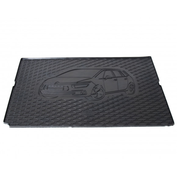 Rubber kofferbakmat met opdruk - Citroen C4 Grand Picasso vanaf 2013