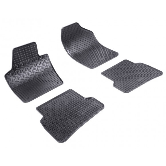 Rubber automatten op maat - VW Polo 6R 6C, Seat Ibiza 6J en Skoda Fabia NJ | CGRAM902730
