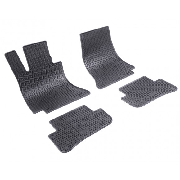 Rubber automatten voor Mercedes C-Klasse (W205) (2014-2021)