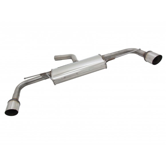 Novus Duplex Sporteinddemper geschikt voor Vw Golf 5, Golf 6, Scirocco - 90mm MS-Design