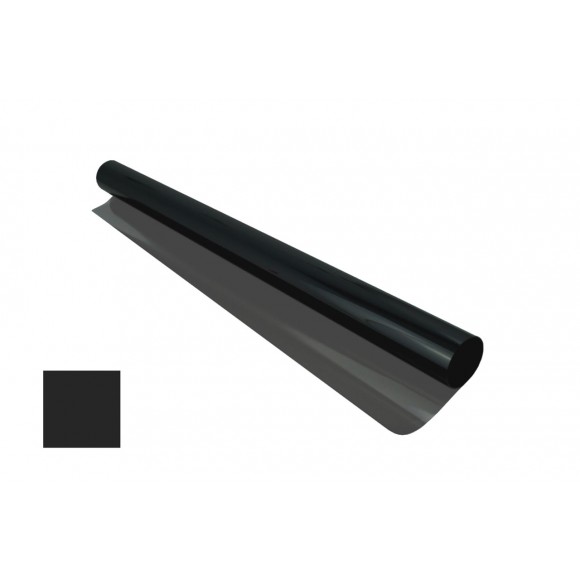 Raamfolie / Blinderingsfolie 75x300cm - Donker Zwart (15%)