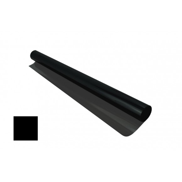 Raamfolie / Blinderingsfolie 75x300cm - Extra Donker Zwart