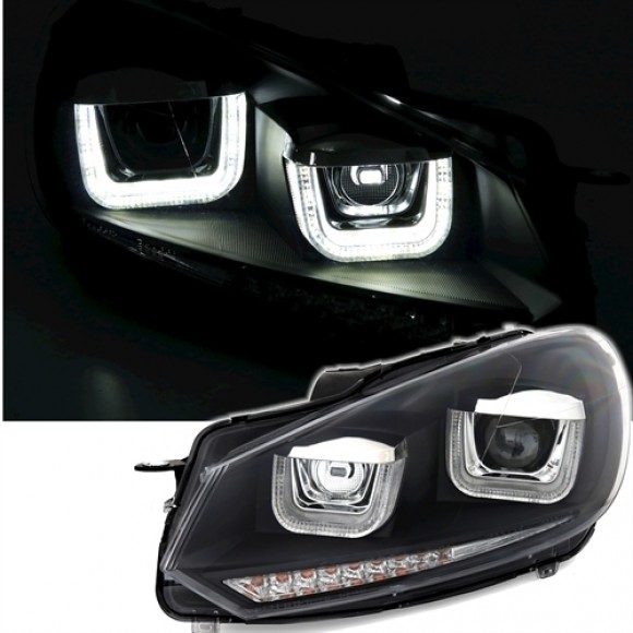 Koplampen Met Led Dagrijverlichting Vw Golf 6 2008 2012 441107