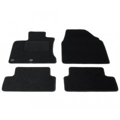 Automatten op maat - zwart stof - Nissan Qashqai J10 2006-2013