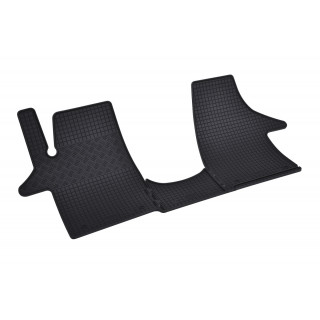 Rubber automatten op maat - Vw Transporter T5 vanaf 2003 en T6 vanaf 2015 (3-zits) | CGRAM902778