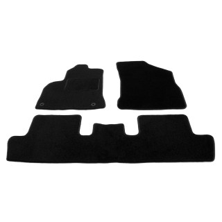 Automatten op maat - Peugeot 5008 (5-zit) 2009-2016 - zwart stof | CGAM3305