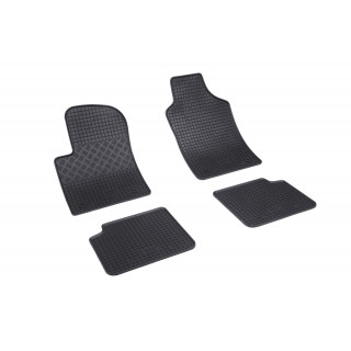 Rubber automatten voor Fiat 500 (2007-2015), Fiat 500 (2015-heden), Fiat 500 Hybride (2020-heden), Ford Ka (2008-2016)