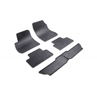 Rubber automatten voor Opel Zafira C Tourer (7-zits) (2011-2019)