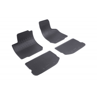 Rubber automatten voor SEAT Leon 1M (1999-2005), SEAT Toledo 1M (1998-2004), Skoda Octavia 1U (1996-2004), VW New Beetle (1997-2011), VW Bora (1998-2005) 1J, VW Golf 4 (1997-2003) 1J