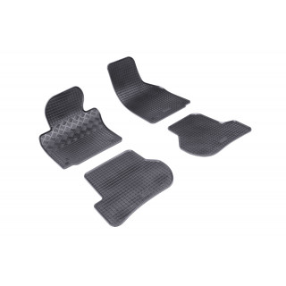 Rubber automatten voor SEAT Leon 1P (2005-2012), Skoda Octavia 1Z (2004-2013), VW Golf 5 (2003-2008), VW Golf 6 (2008-2012), VW Jetta 1K5 (2005-2010), VW Scirocco 3 (2008-2017)