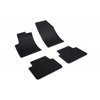 Rubber automatten voor Citroën C3 Aircross (A88) (2017-2024), Opel Crossland X (2017-2020), Opel Crossland (2020-2024)