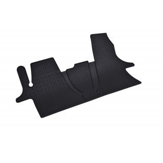 Rubber automatten voor Volkswagen T6.1 Transporter, Multivan, Caravelle (2 en 3 zits) (2019-heden)