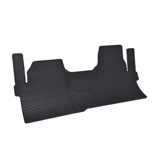 Rubber automatten voor Ford Transit Custom (2/3-zits) (2024-heden), Ford Tourneo Custom (2/3-zits) (2024-heden), Volkswagen T7 Transporter (3-zits) (2025-heden)