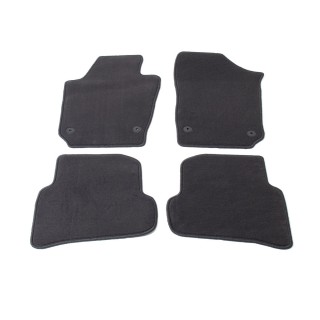 Velours automatten op maat - Seat Ibiza 6J 06/2008-09/2017