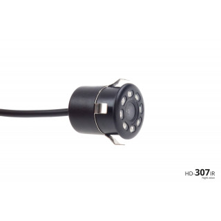 Achteruitrij inbouw camera (18mm) met night vision - HD-307-IR | AM-02164