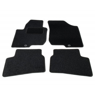 Automatten op maat - zwart stof - Hyundai i30 2007-2012