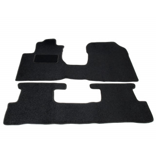 Automatten op maat - zwart stof - Honda CR-V 2007-2011