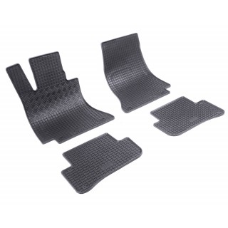 Rubber automatten voor Mercedes C-Klasse (W205) (2014-2021)