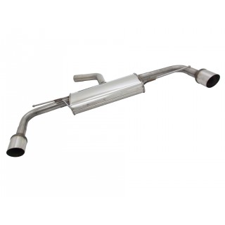 Novus Duplex Sporteinddemper geschikt voor Vw Golf 5, Golf 6, Scirocco - 90mm MS-Design