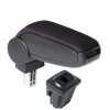 Armsteun zwart stof - geschikt voor Seat Leon 1P 2005-2012