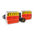 Universele LED aanhanger verlichtingsset - 7-Polig / magnetisch / met reflectoren | AM-02141